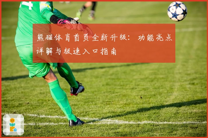 熊猫体育首页全新升级：功能亮点详解与极速入口指南