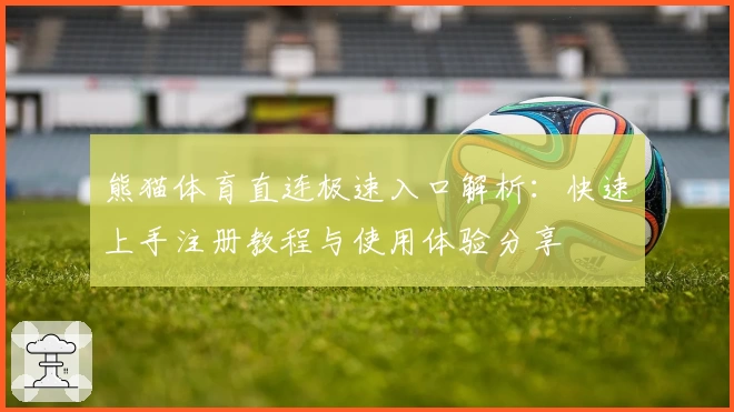 熊猫体育直连极速入口解析：快速上手注册教程与使用体验分享